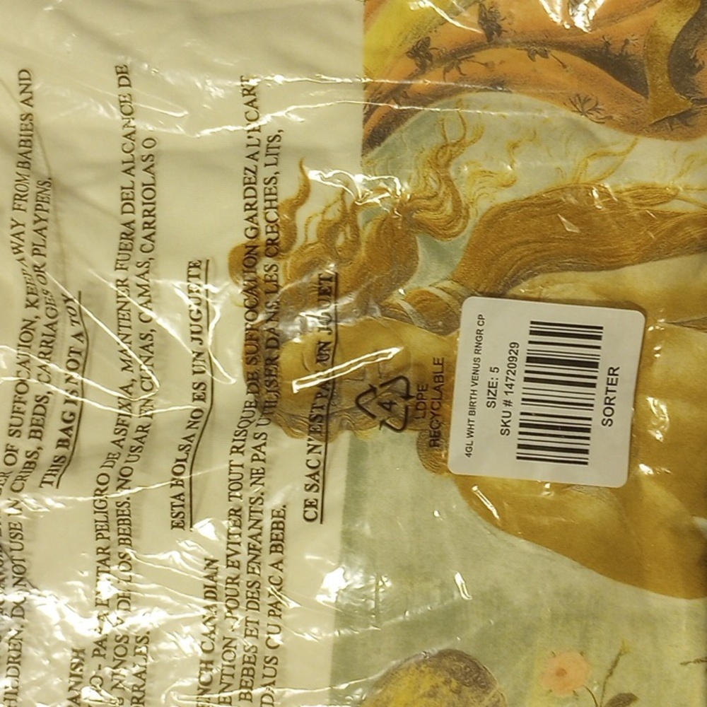 Plus size Birth of Venus Tee